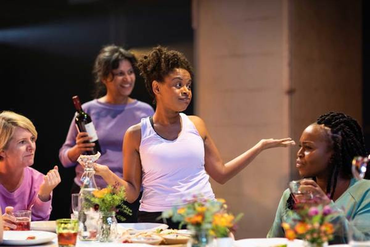 Ayesha Antoine and company at 